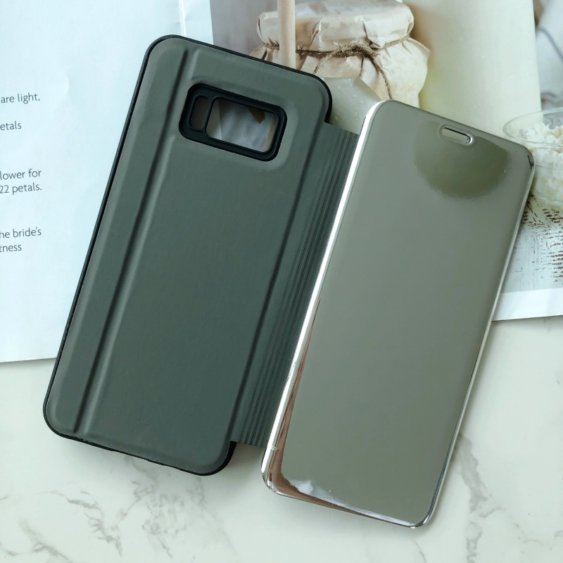 Manufacture classical design TPU+PU+PC smart view flip cover for ITEL A50 P55 S24 Phone Case