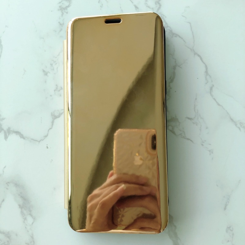 Manufacture classical design TPU+PU+PC smart view flip cover for ITEL A50 P55 S24 Phone Case