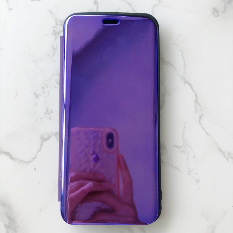 Manufacture classical design TPU+PU+PC smart view flip cover for ITEL A50 P55 S24 Phone Case