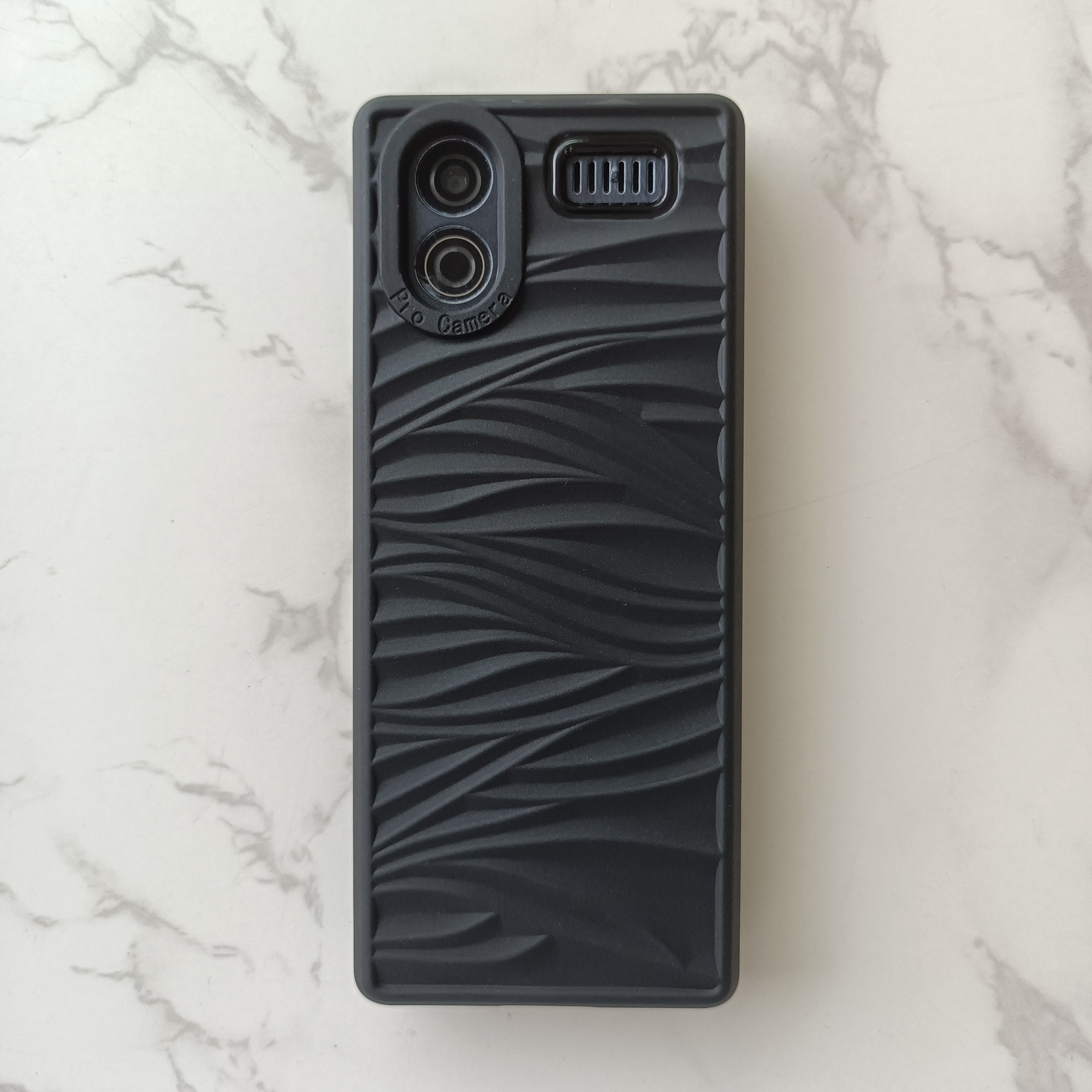 High quality factory wholesale fashion ripple silicone case for TECNO T353 T315 phone case