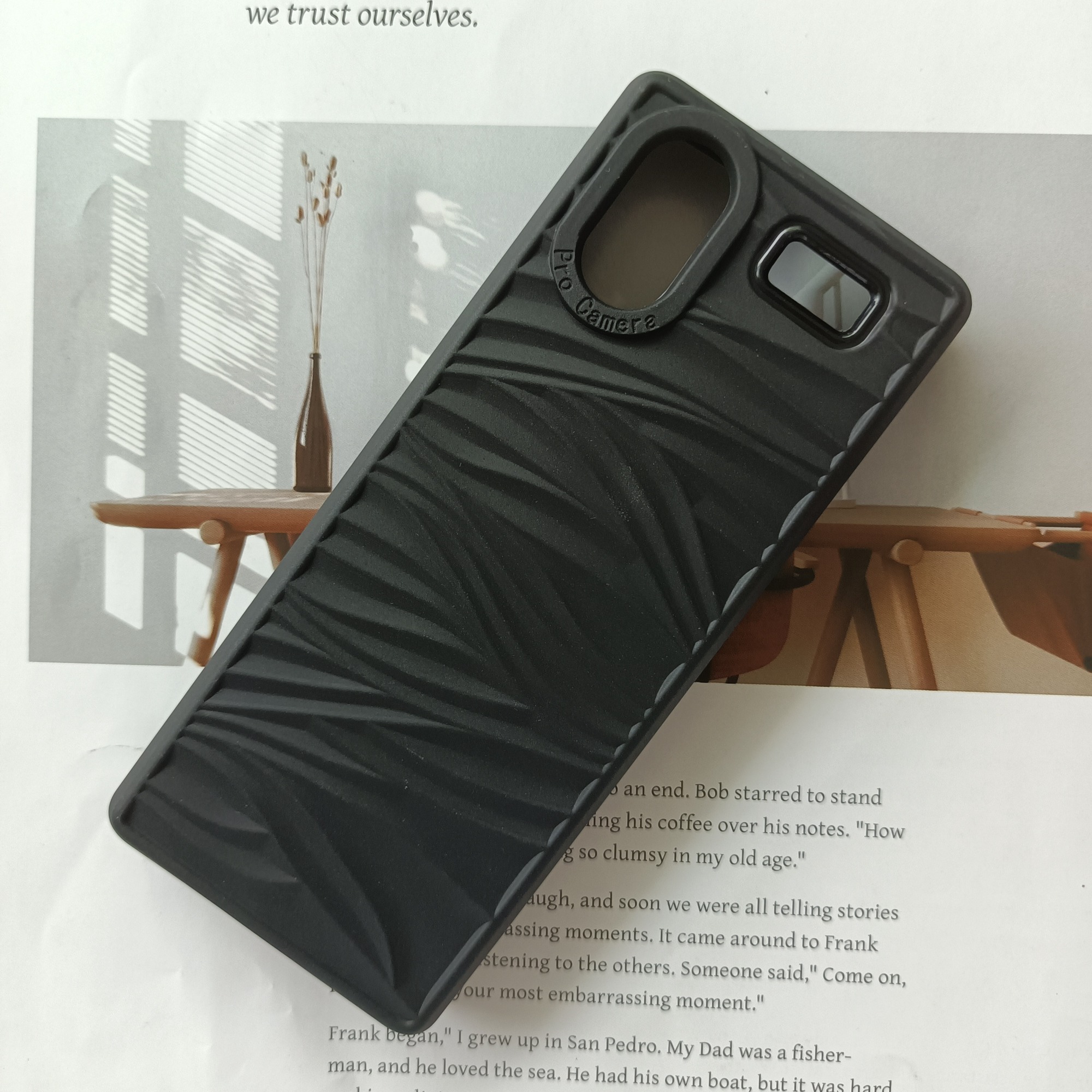 High quality factory wholesale fashion ripple silicone case for TECNO T353 T315 phone case