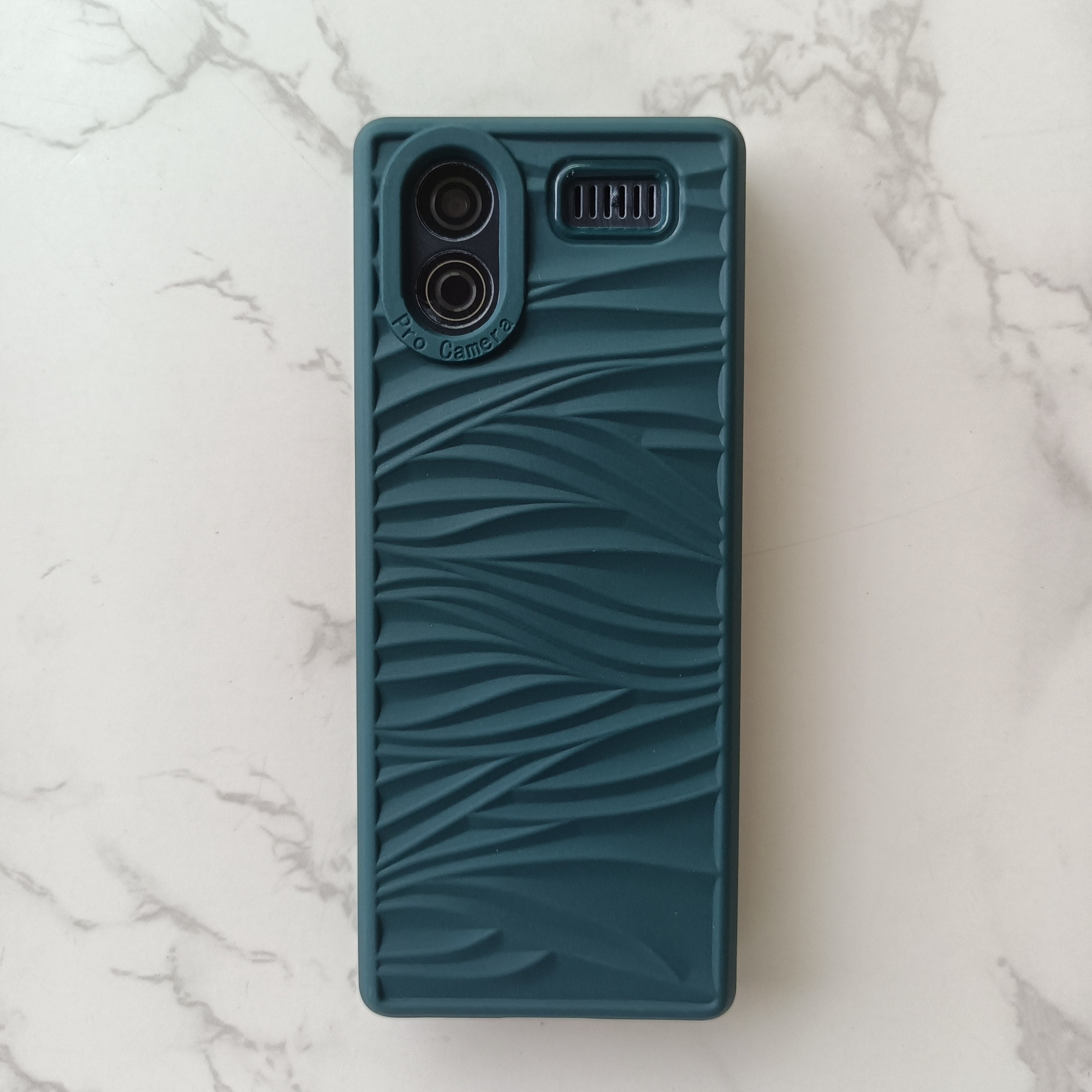 High quality factory wholesale fashion ripple silicone case for TECNO T353 T315 phone case