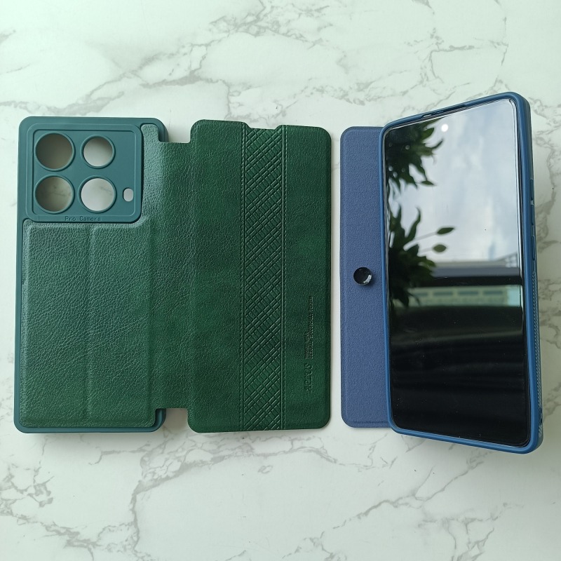 Factory Protective Business Flipcover Leather Mobile Cell Phone Case for ITEL A50 P55 4G