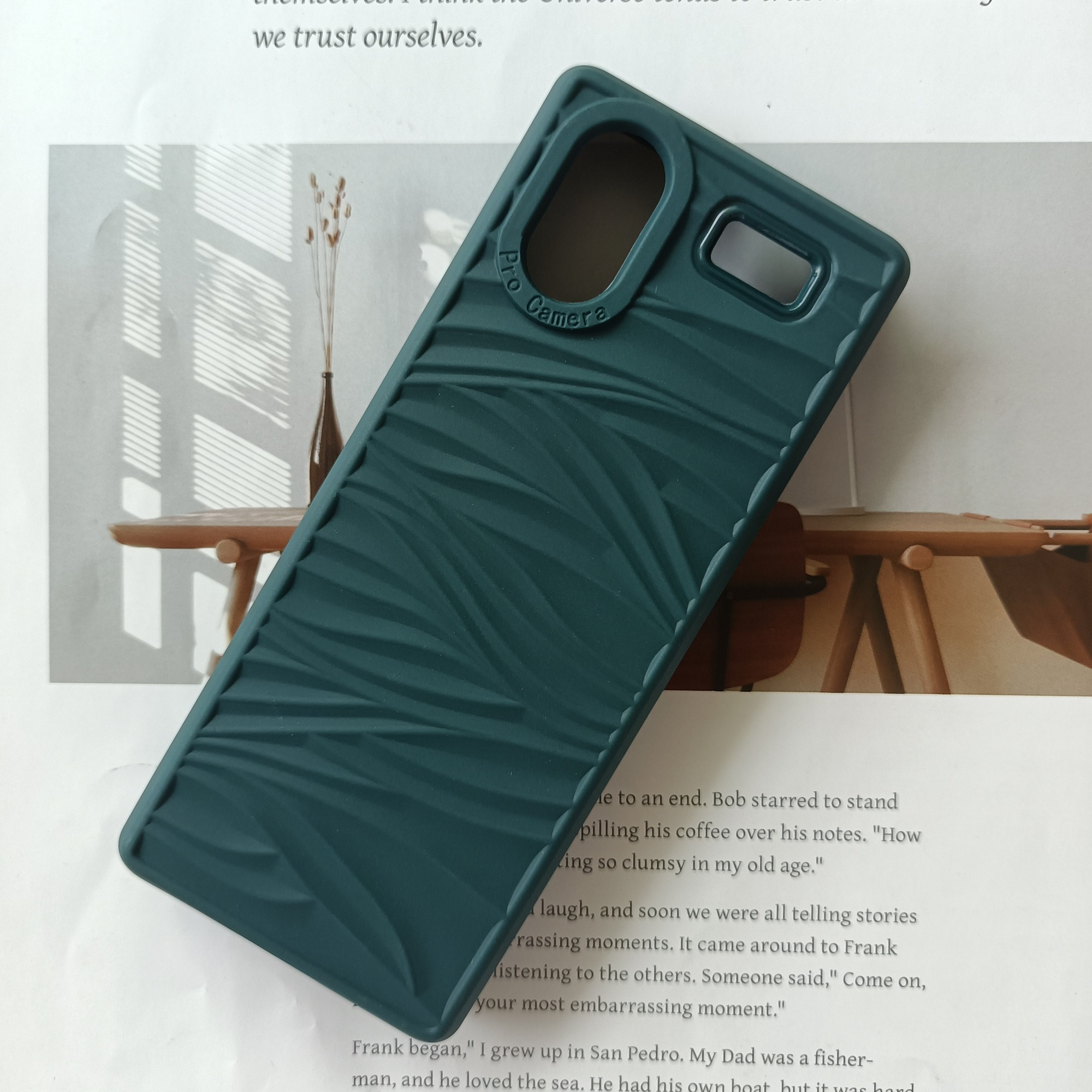 High quality factory wholesale fashion ripple silicone case for TECNO T353 T315 phone case