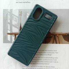 High quality factory wholesale fashion ripple silicone case for TECNO T353 T315 phone case