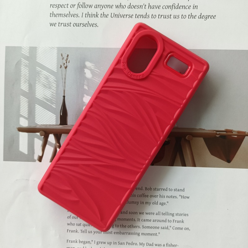 High quality factory wholesale fashion ripple silicone case for TECNO T353 T315 phone case