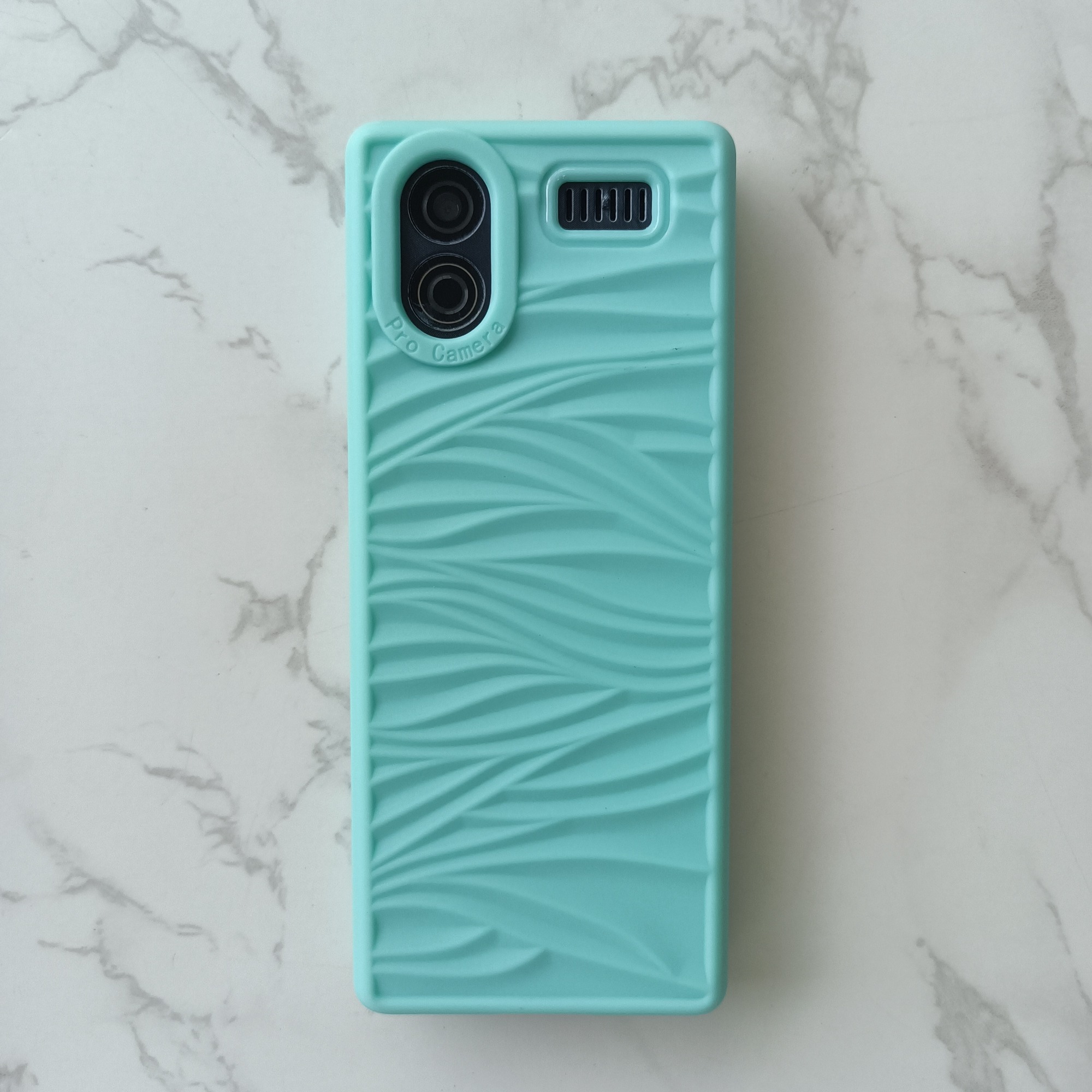 High quality factory wholesale fashion ripple silicone case for TECNO T353 T315 phone case