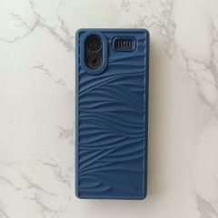 High quality factory wholesale fashion ripple silicone case for TECNO T353 T315 phone case