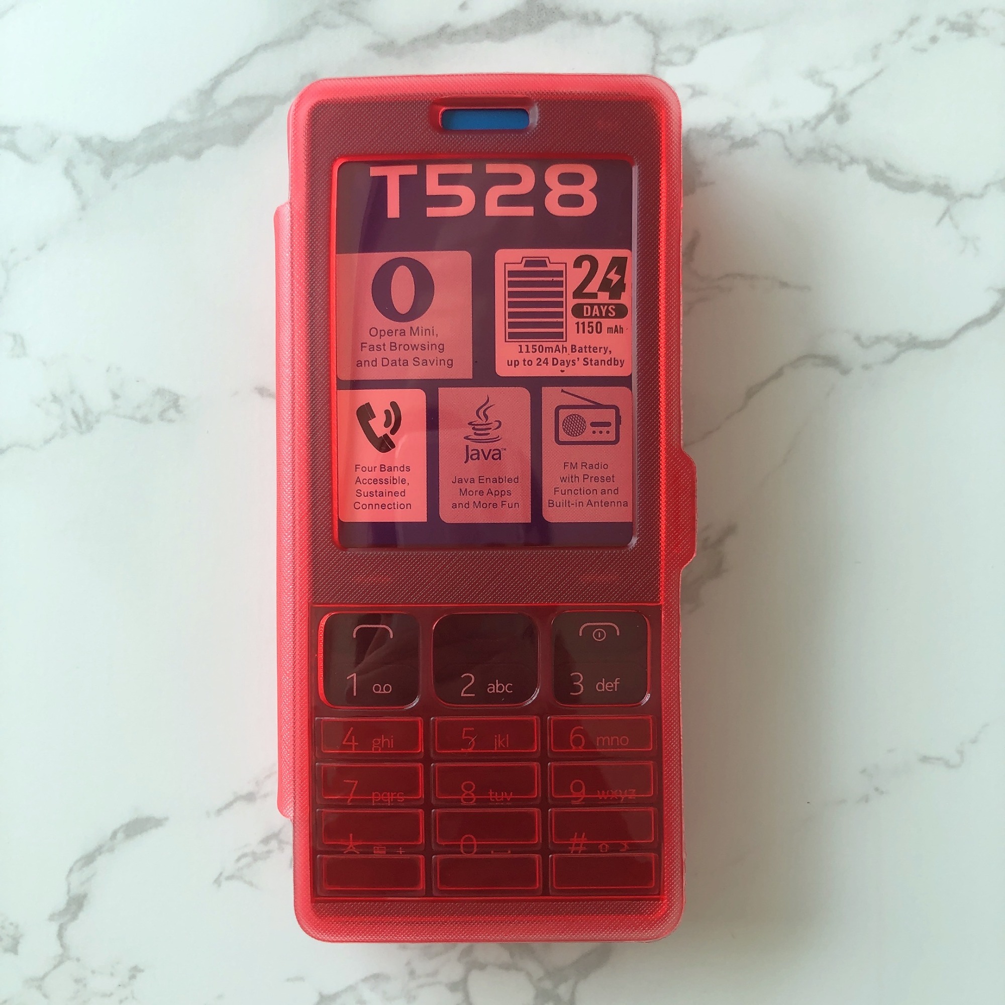 Wholesale Best Quality Small TPU Transparent Flipcover phone case for TEC T302 models