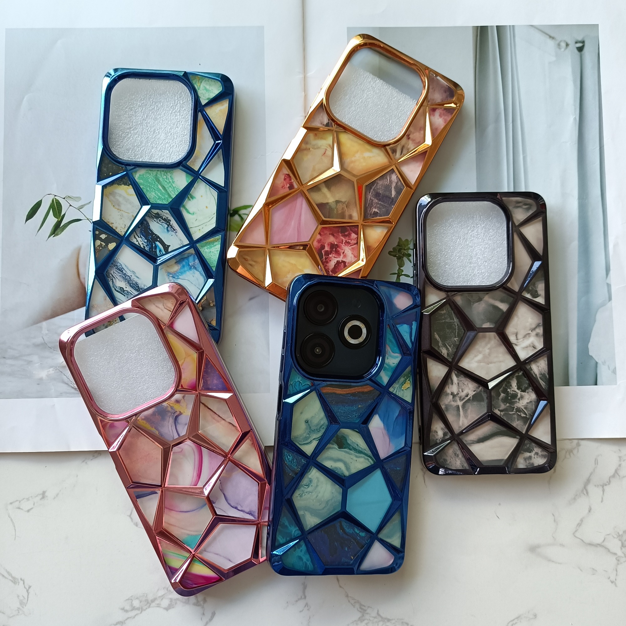 Wholesale New arrival Diamond Cover TPU for INF HOT 40 HOT 40 PRO phone case