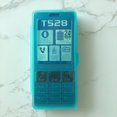 Wholesale Best Quality Small TPU Transparent Flipcover phone case for TEC T302 models