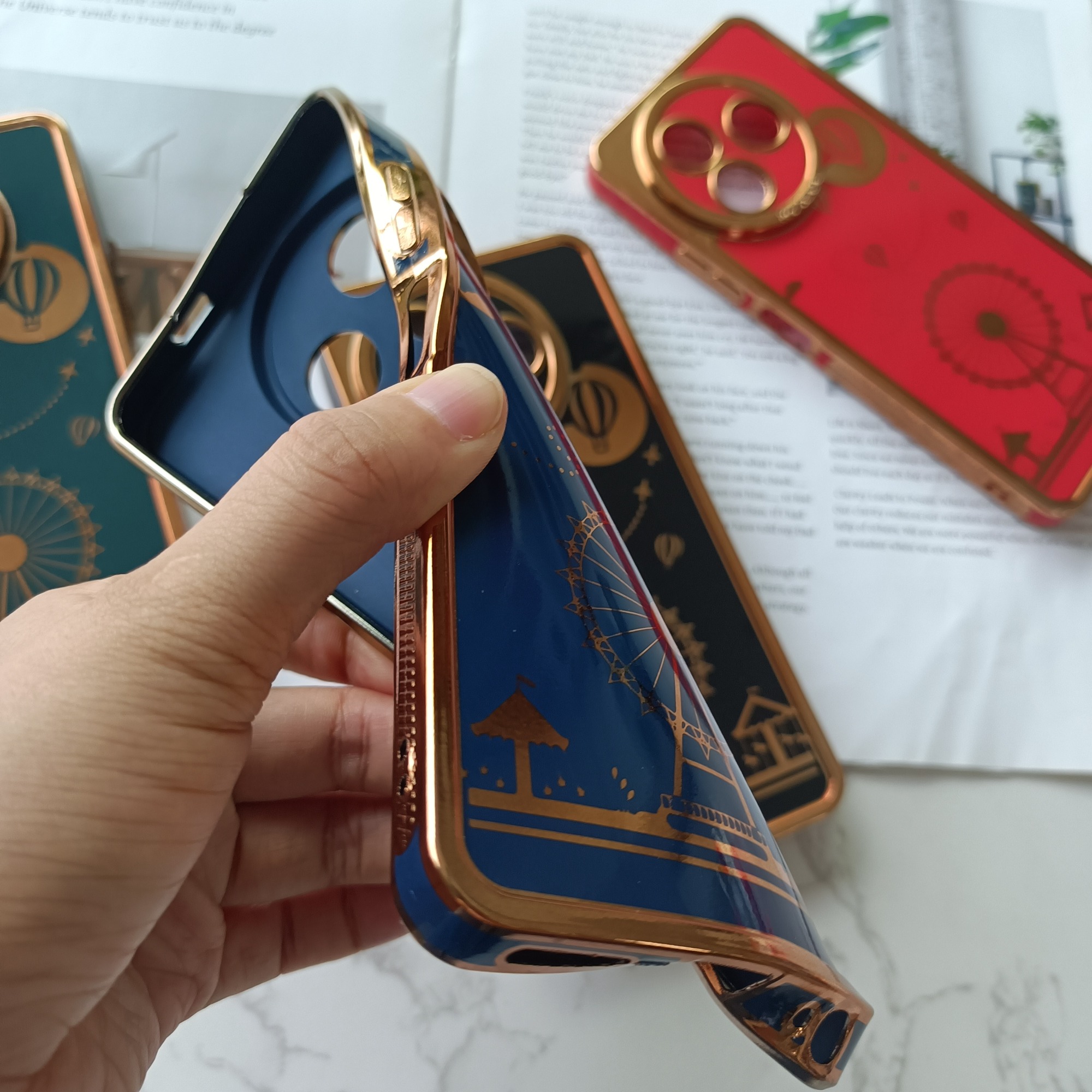 Factory price EP fancy soft TPU phone case for IT P55 4G A50 A50C