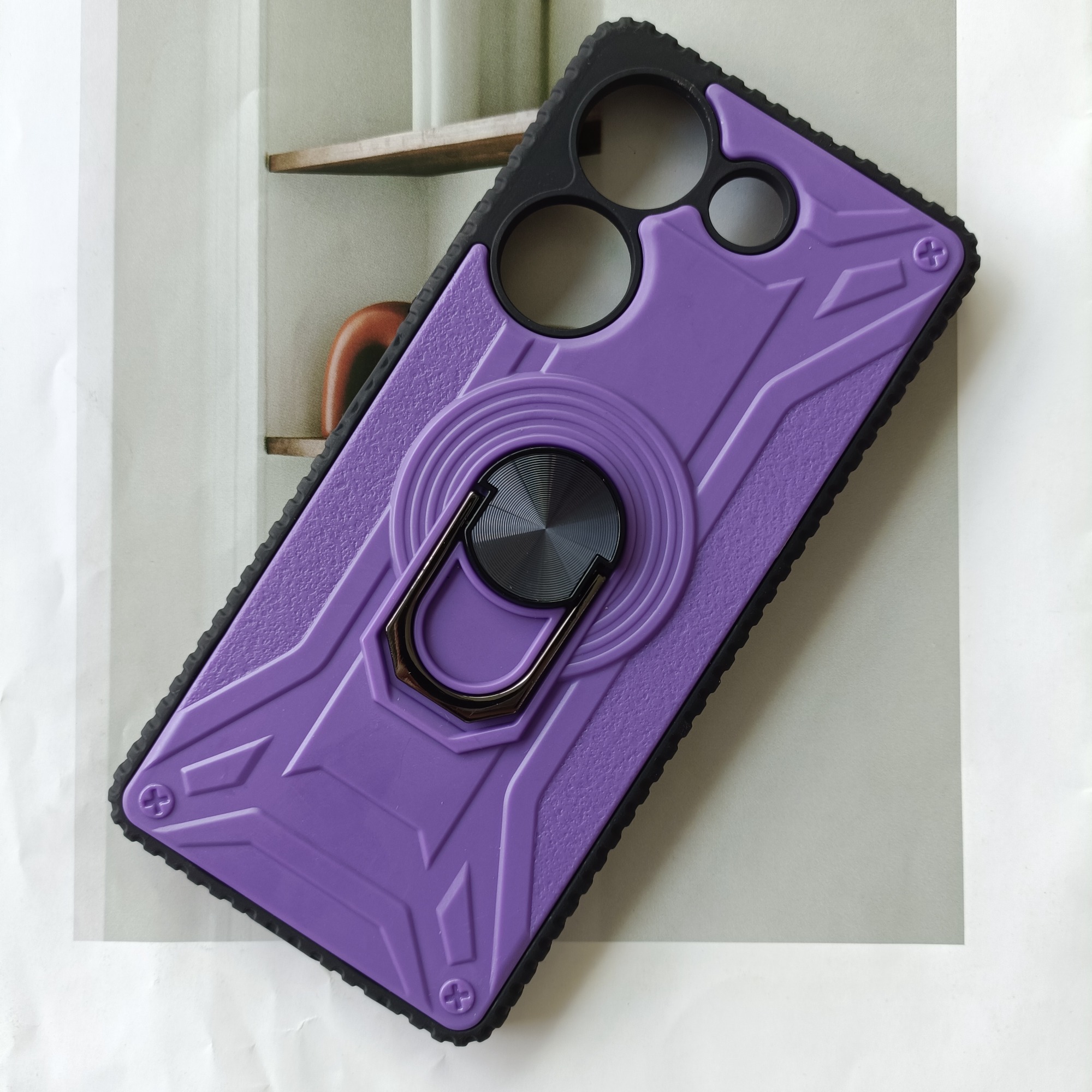 Factory wholesale Hard Cover TPU+PC phone case for TECNO POP9 back cover