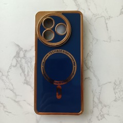 Factory wholesale electroplated tpu Phone Cover for itel A50C P65 phone case