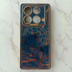 Electroplated Deer Phone Case Luxury Fashion Mobile Cover for TECNO POVA6 NEO SPARK30C POP9