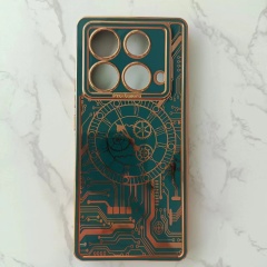 Electroplated Deer Phone Case Luxury Fashion Mobile Cover for INF HOT50 4G HOT50 5G