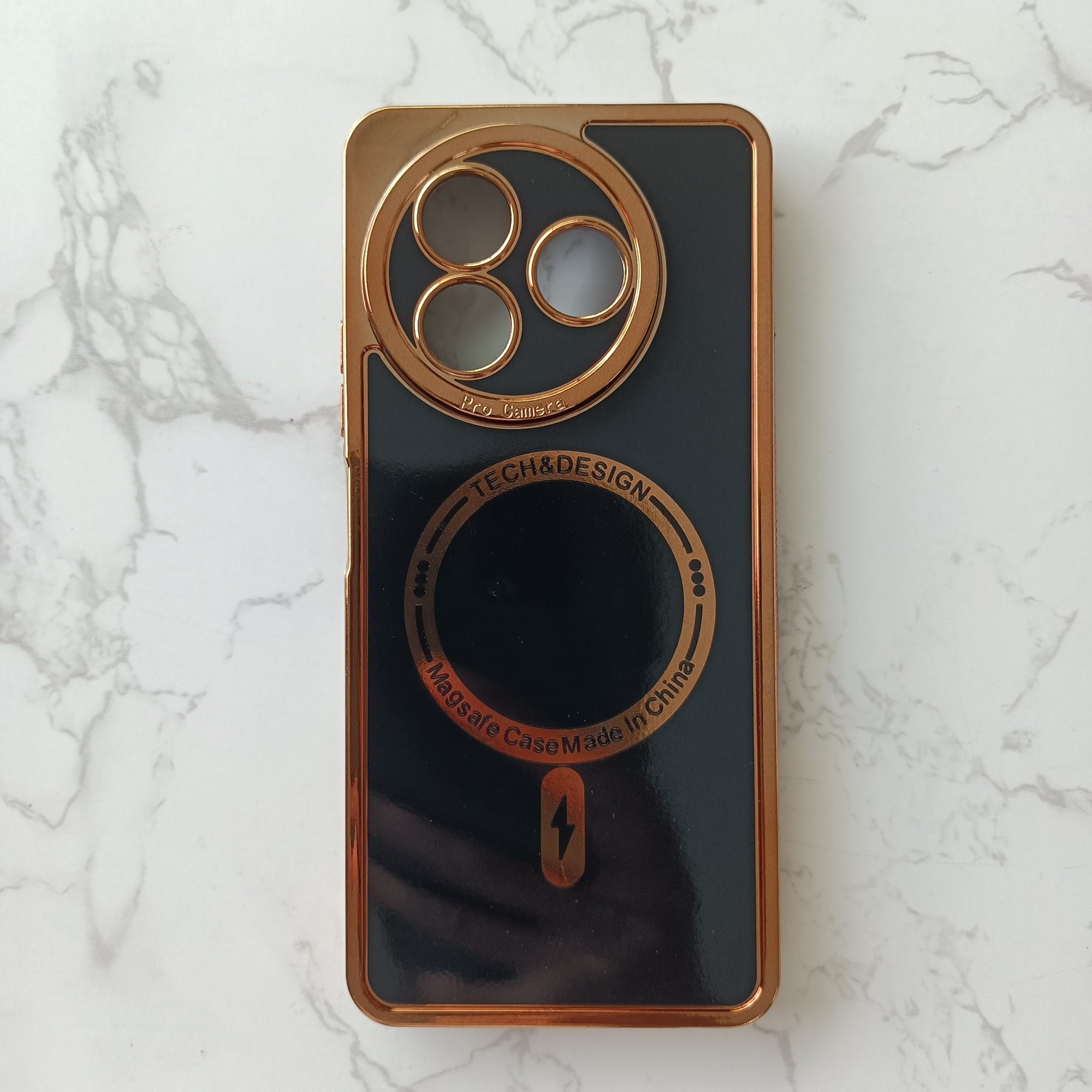 Factory wholesale electroplated tpu Phone Cover for itel A50C P65 phone case
