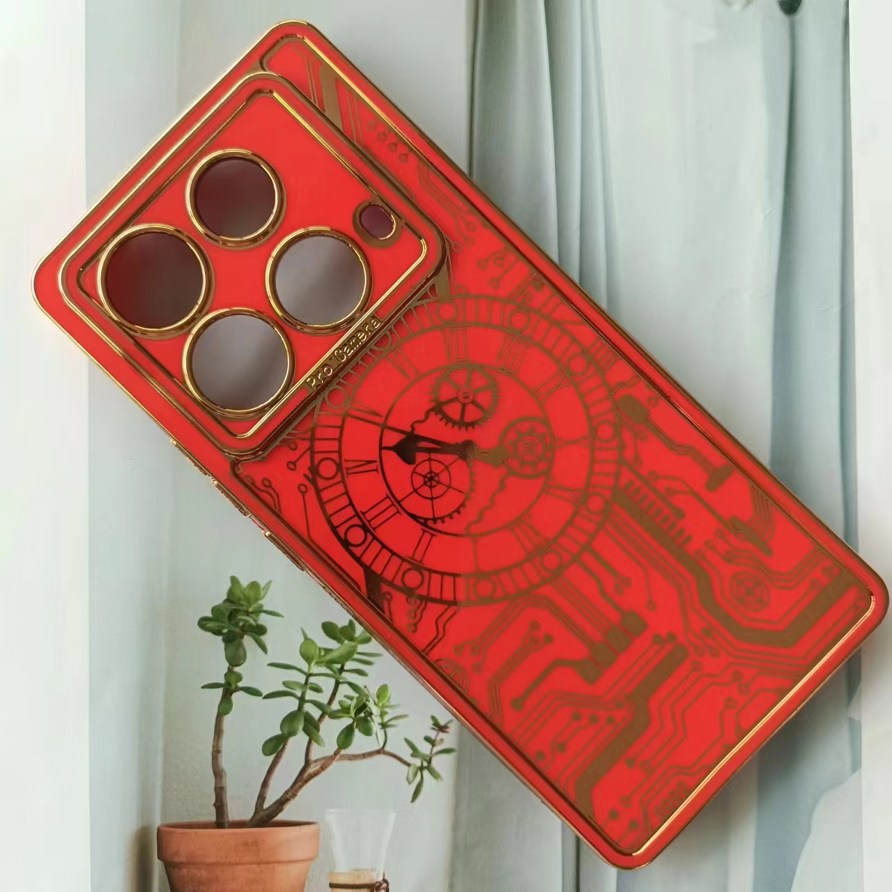 Electroplated Deer Phone Case Luxury Fashion Mobile Cover for INF HOT50 4G HOT50 5G