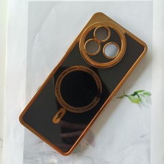 Factory wholesale electroplated tpu Phone Cover for itel A50C P65 phone case