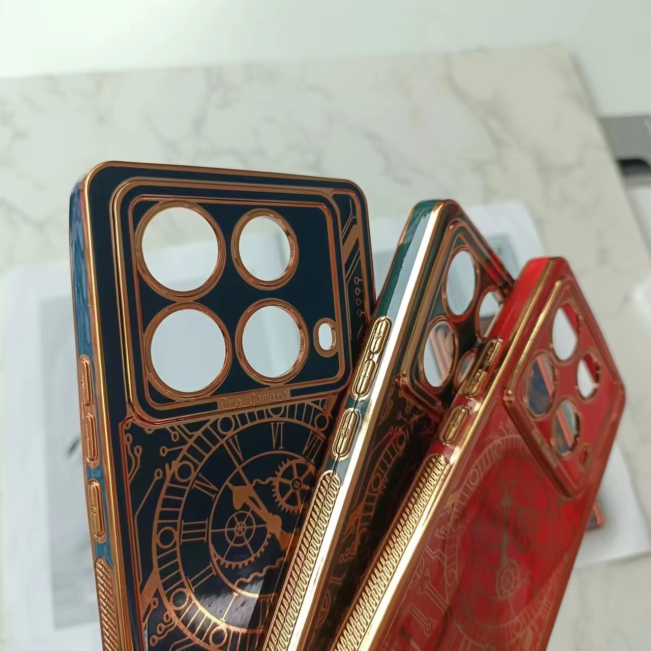 Wholesale electroplated tpu Phone Cover for SMART9 HOT50i X6531