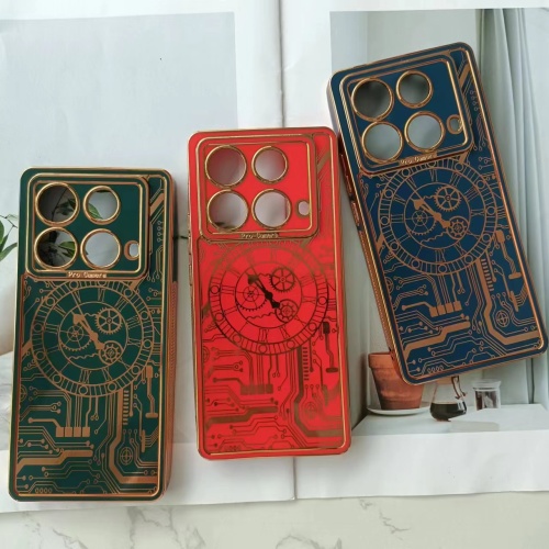 Wholesale electroplated tpu Phone Cover for SMART9 HOT50i X6531