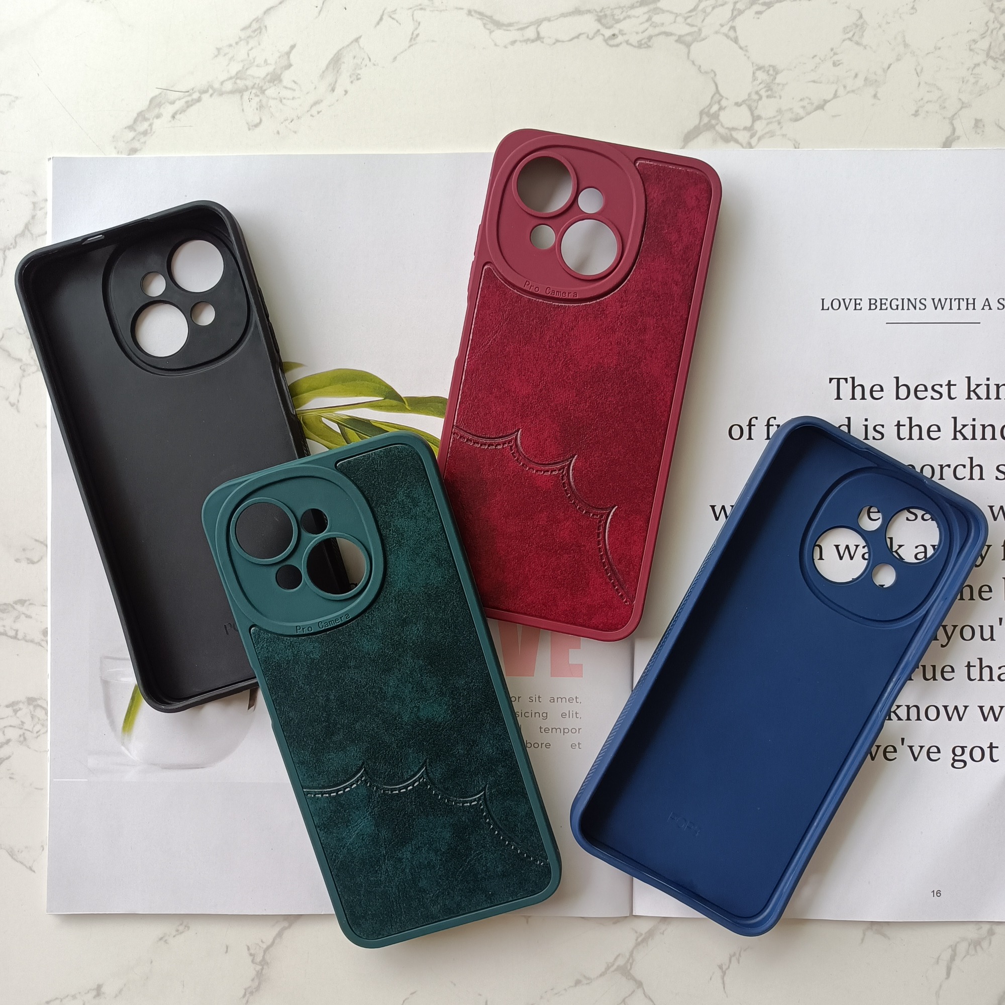New type leather cover for CAMON30S CAMON30S PRO