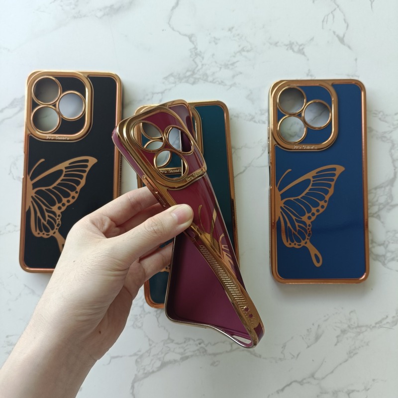 Electroplated Deer Phone Case Luxury Fashion Mobile Cover for INF HOT50 PRO HOT50 4G HOT50 5G