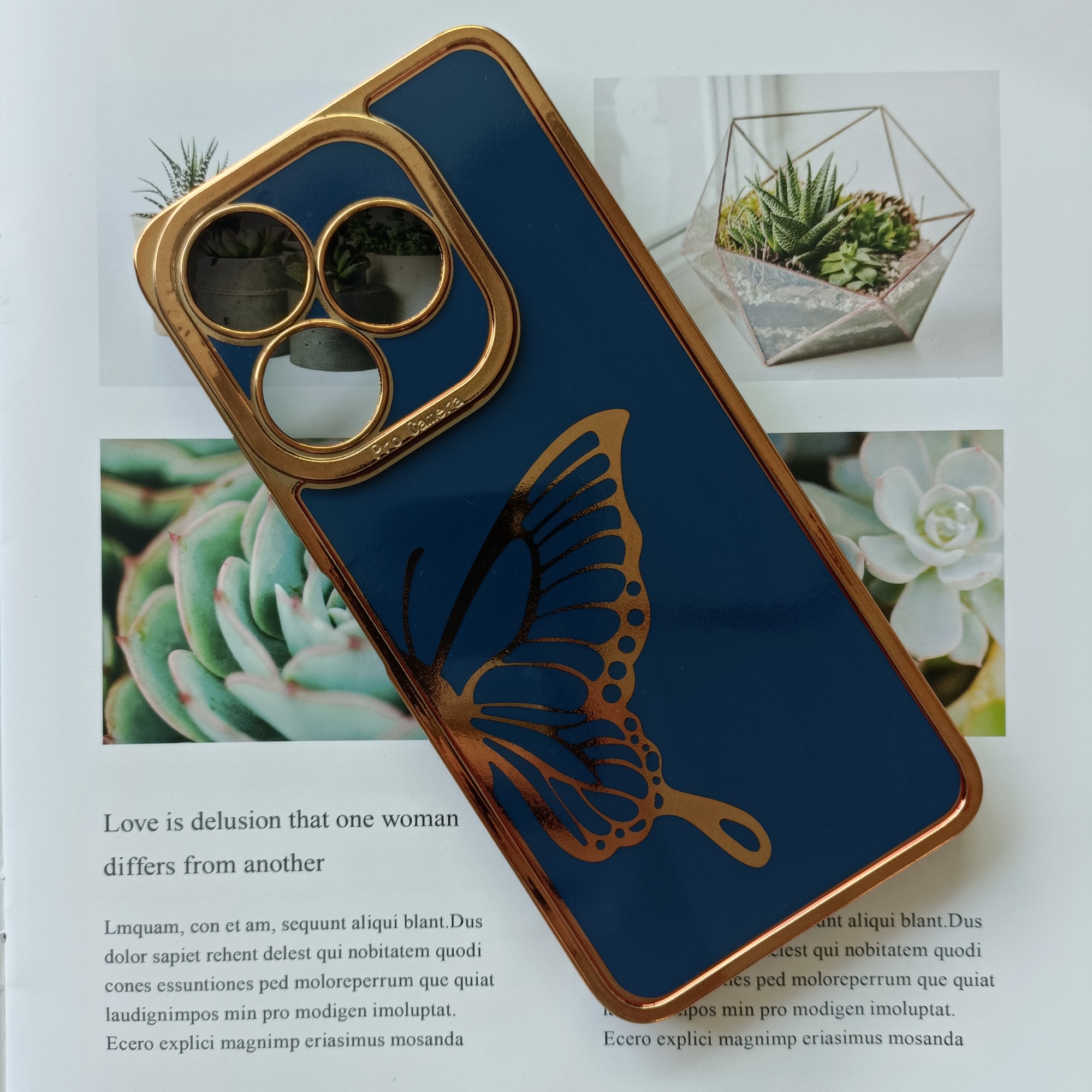 Electroplated Deer Phone Case Luxury Fashion Mobile Cover for INF HOT50 PRO HOT50 4G HOT50 5G