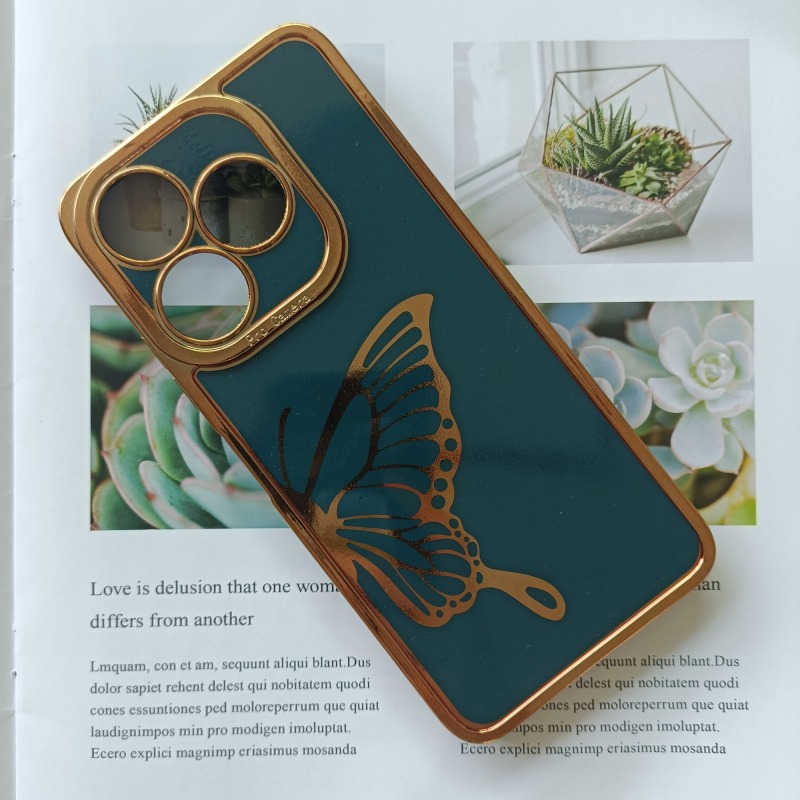 Electroplated Deer Phone Case Luxury Fashion Mobile Cover for INF HOT50 PRO HOT50 4G HOT50 5G
