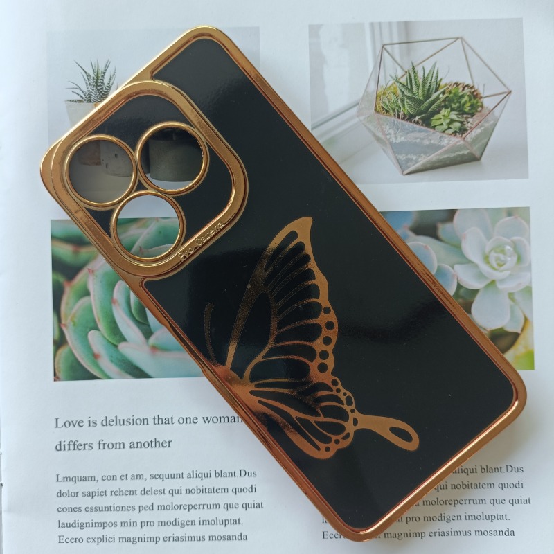 Electroplated Deer Phone Case Luxury Fashion Mobile Cover for INF HOT50 PRO HOT50 4G HOT50 5G