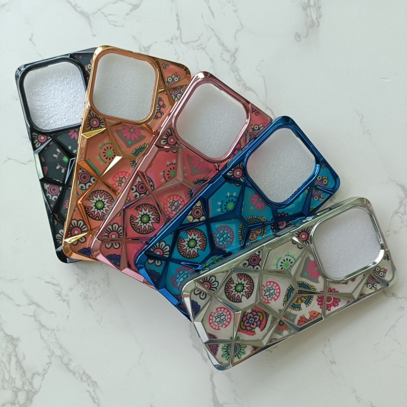 Factory Wholesale New arrival Diamond Cover TPU for TEC Spark30 4G phone case