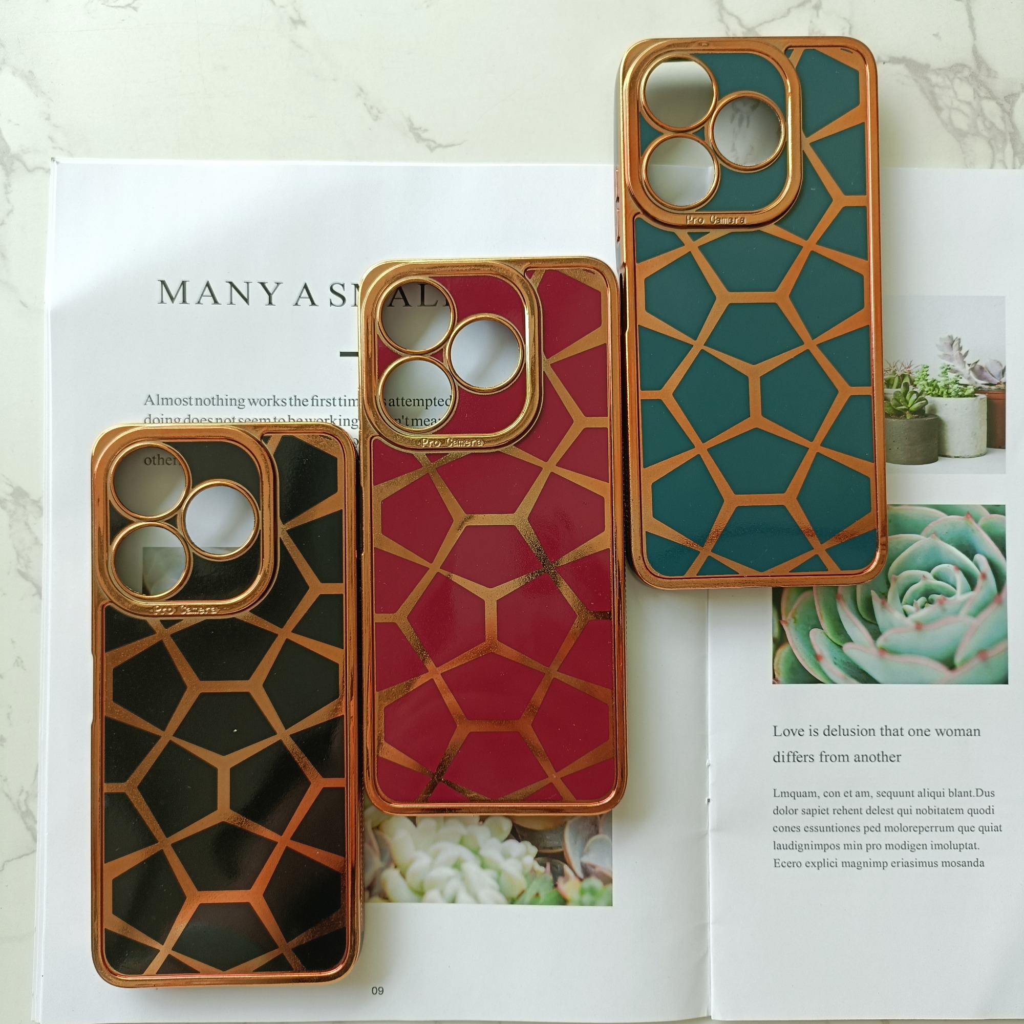 Electroplated Deer Phone Case Luxury Fashion Mobile Cover for TECNO SPARK30 4G SPARK30PRO 4G
