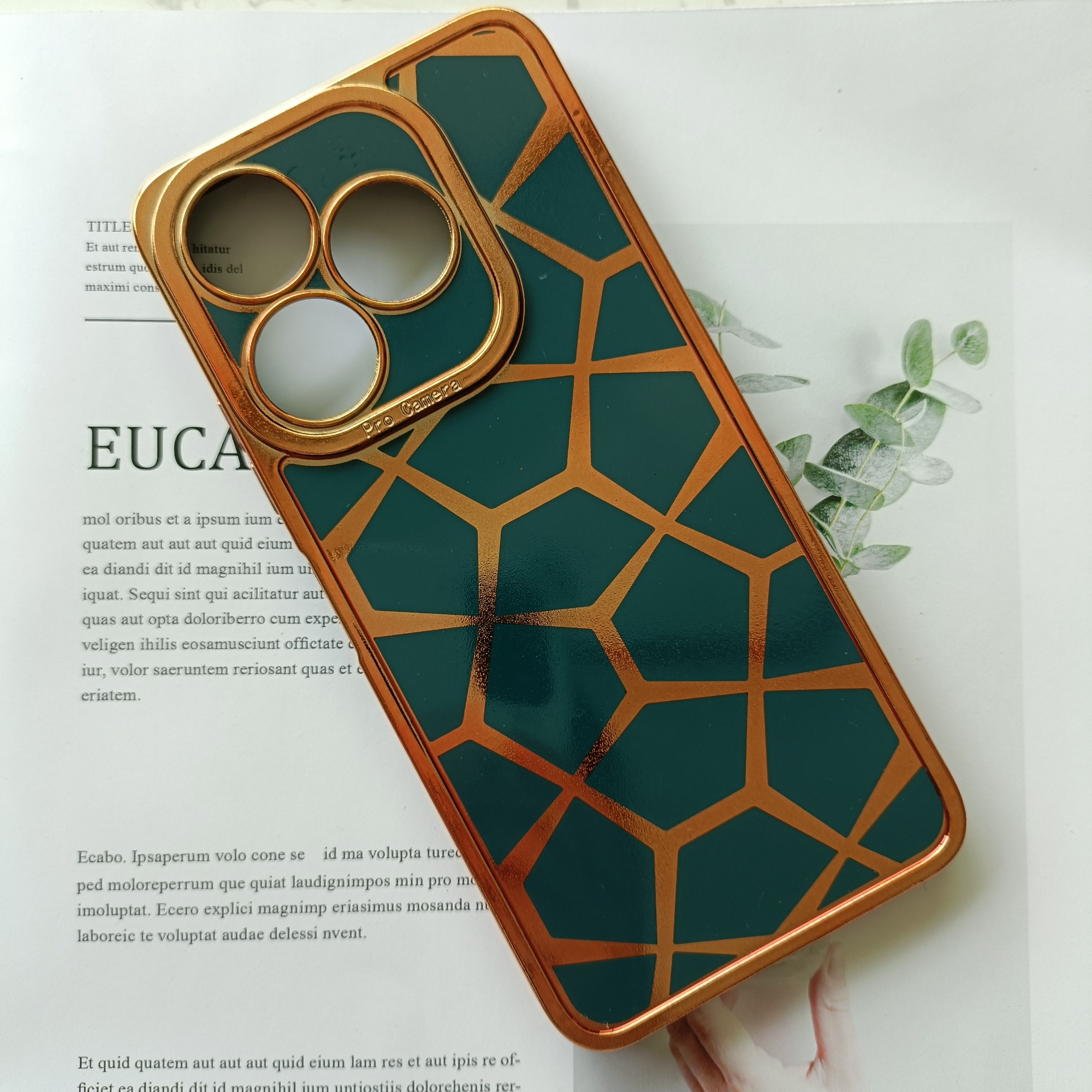 Electroplated Deer Phone Case Luxury Fashion Mobile Cover for TECNO SPARK30 4G SPARK30PRO 4G