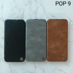 Wholesale flipcover Business Style Leather with G logo for INF HOT 50 pro plus HOT50 4G HOT50 5G phone case