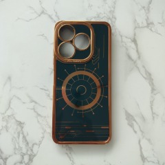 Factory wholesale electroplated tpu Phone Cover for INF hot 50 pro+ phone case
