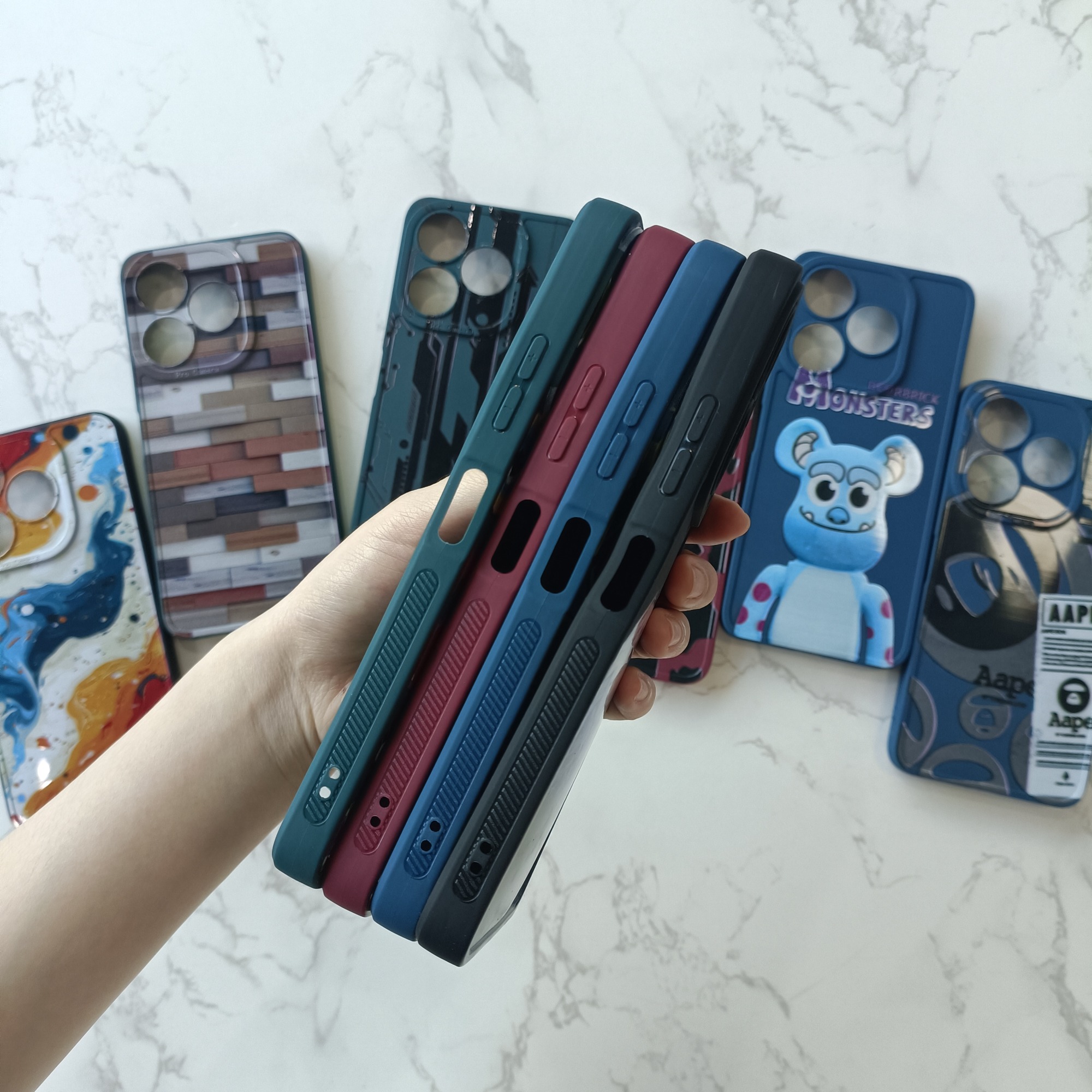 Factory wholesale Excellent quality INF hot 50 pro+ back cover phone case