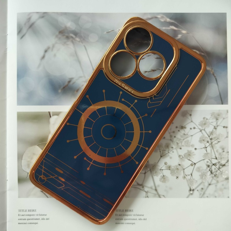 Factory wholesale electroplated tpu Phone Cover for INF hot 50 pro+ phone case