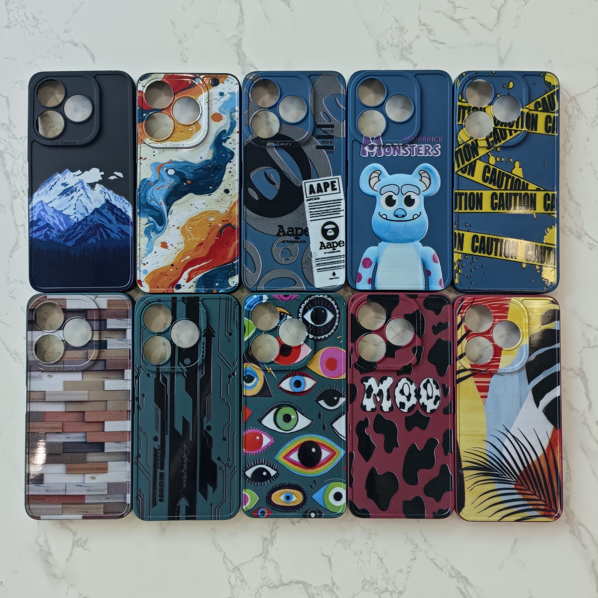 Factory wholesale Excellent quality INF hot 50 pro+ back cover phone case