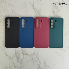 Simple phone caseFactory wholesale Excellent quality INF hot 50 pro+ back cover phone case