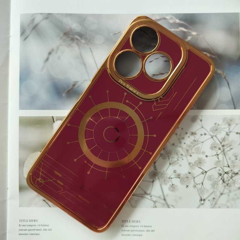 Factory wholesale electroplated tpu Phone Cover for INF hot 50 pro+ phone case