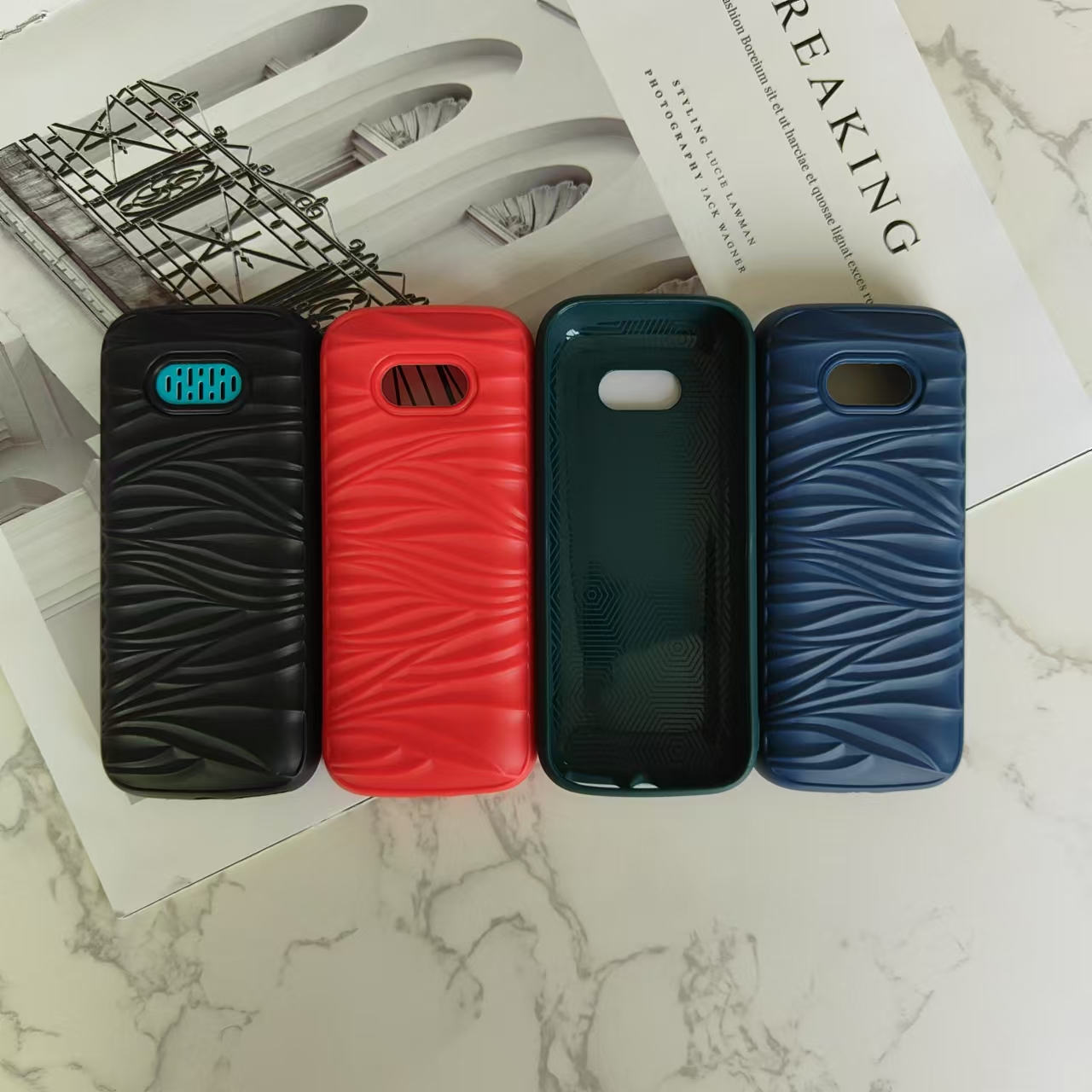 ITEL 2165 Small Ripple Silicone Phone Case