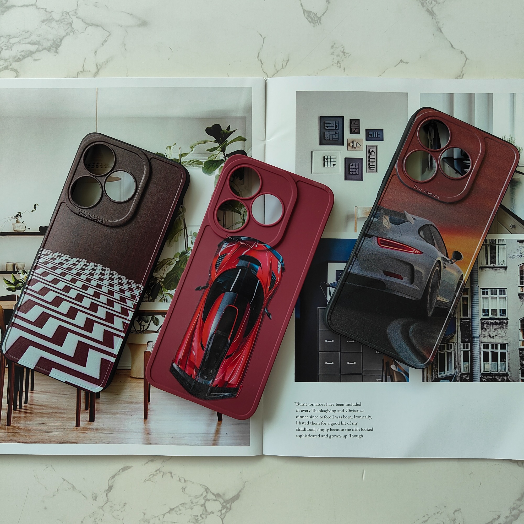 Matte Fancy Soft TPU Phone Case for RM NOTE 14 PRO NOTE 14 PRO Plus Protection Back Cover