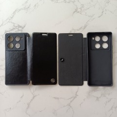 Factory Wholesale G logo Flipcover TPU+PU Cover for TEC CAMON 40 CAMON 40 PRO Phone case