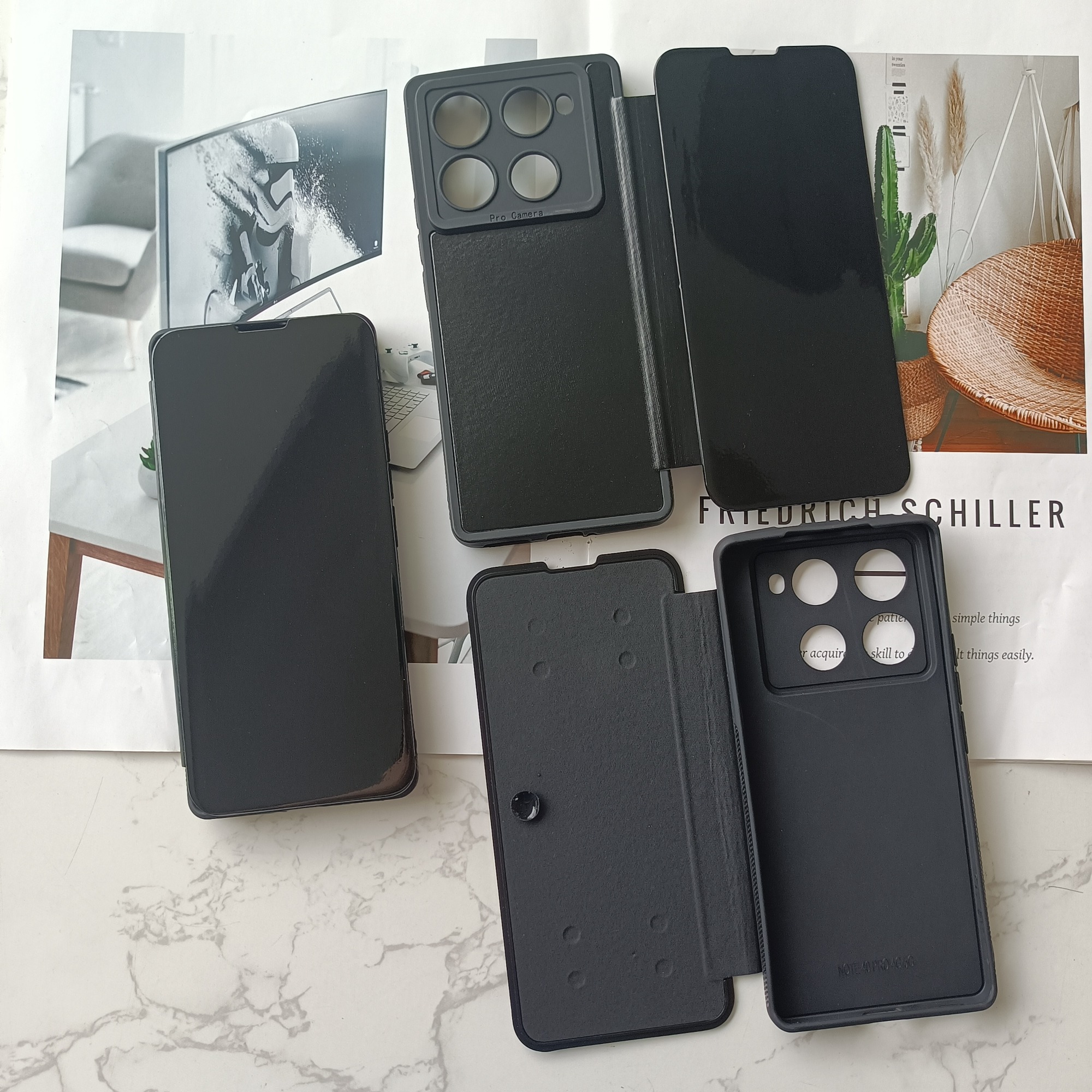 Freeboy Flip Cover for INF NOTE50 NOTE50 PRO 4G