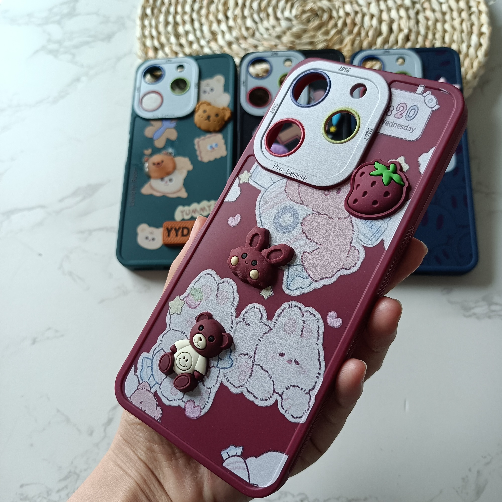 SAM M16 F16 M06 F06 Factory Wholesale Color Soft TPU Phone case