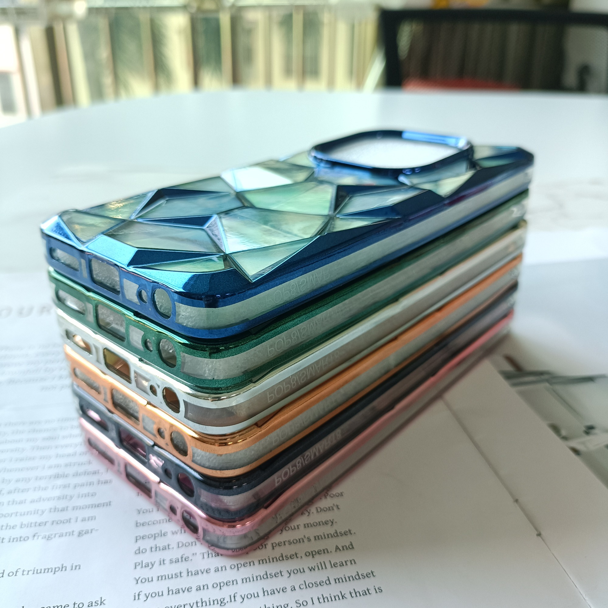 Popular in Africa 2025 Protective Golden Fancy Color Cover for TECNO CAMON40 CAMON40PRO