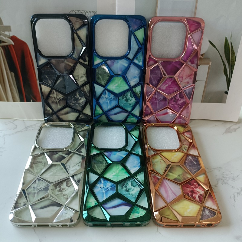 Popular in Africa 2025 Protective Golden Fancy Color Cover for TECNO CAMON40 CAMON40PRO