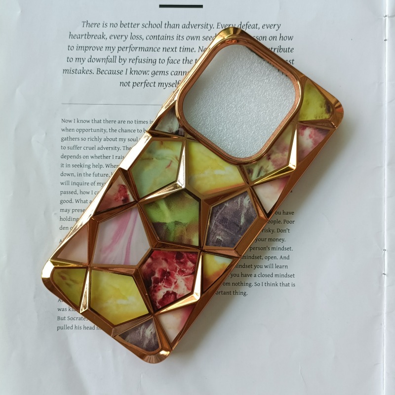 Popular in Africa 2025 Protective Golden Fancy Color Cover for TECNO CAMON40 CAMON40PRO