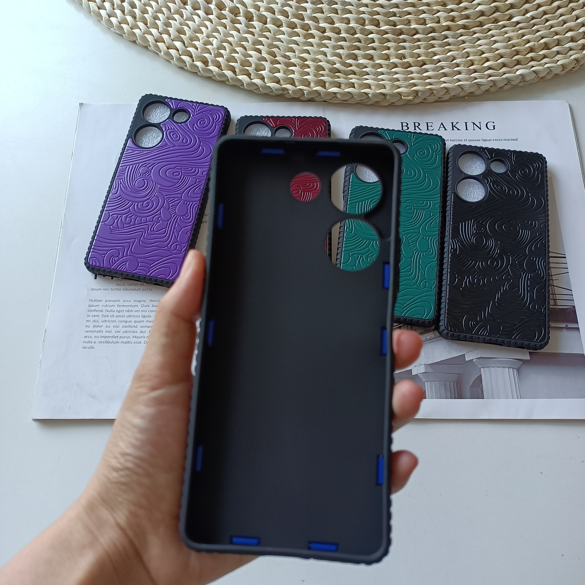 TPU+PC new design Phone case for INF HOT 50 PRO+ 4G, NOTE 50 PRO Back Cover