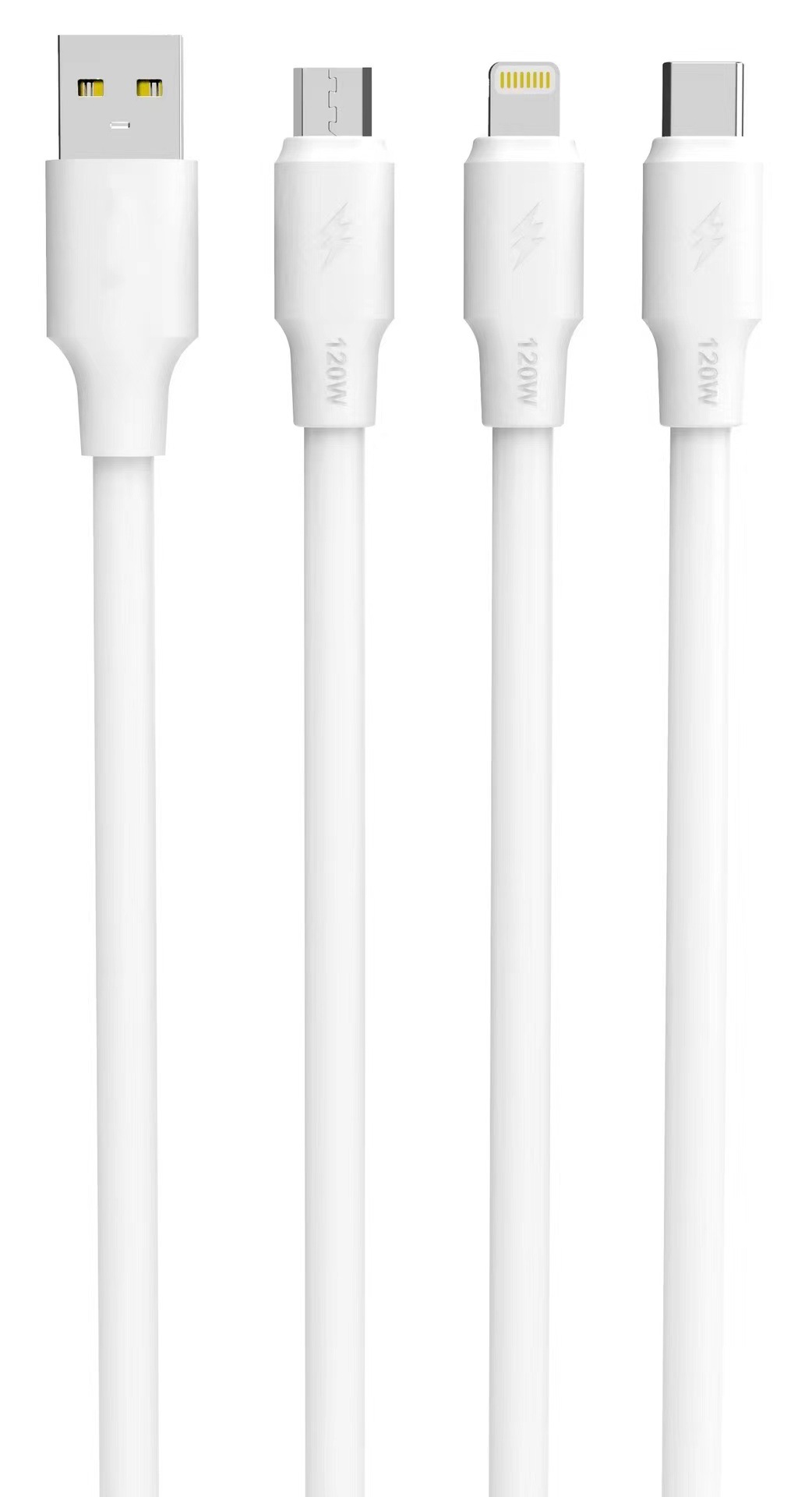 Type C white cables